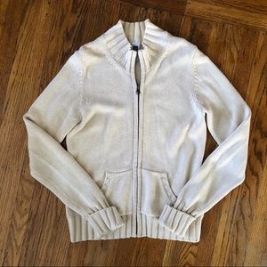 Gap zip-up cardigan